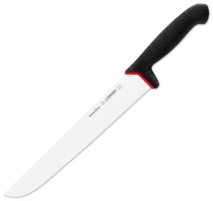 Cuțit de măcelar cu lamă dreaptă și dură  Giesser - PrimeLine, 27 cm