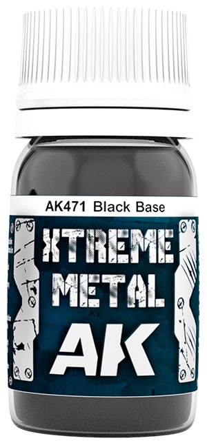 Metalizator AK Interactive - Xtreme Metal Black Base (AK471) (30 ml)