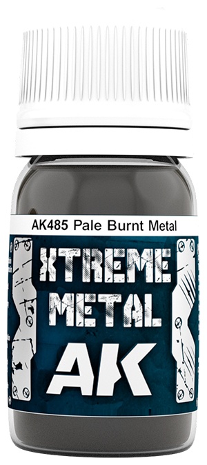 Metalizator AK Interactive - Xtreme Metal Pale Burnt Metal (AK485) (30 ml)