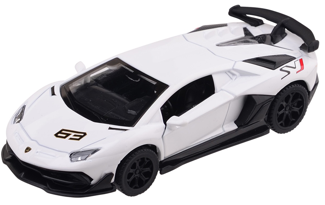 Mașină metalică Metal Speed Zone - Lamborhini Aventador Svj, 1:43, sortiment