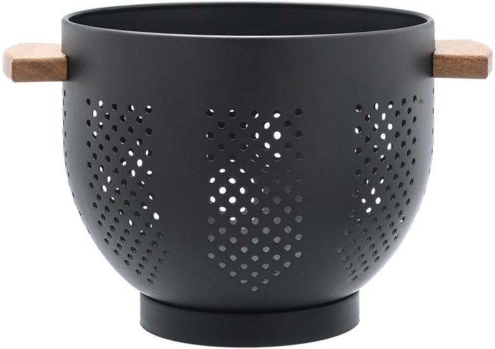 Strecurătoare metalică pentru paste cu mânere Estia – Allure, 22 x 22 x 18 cm