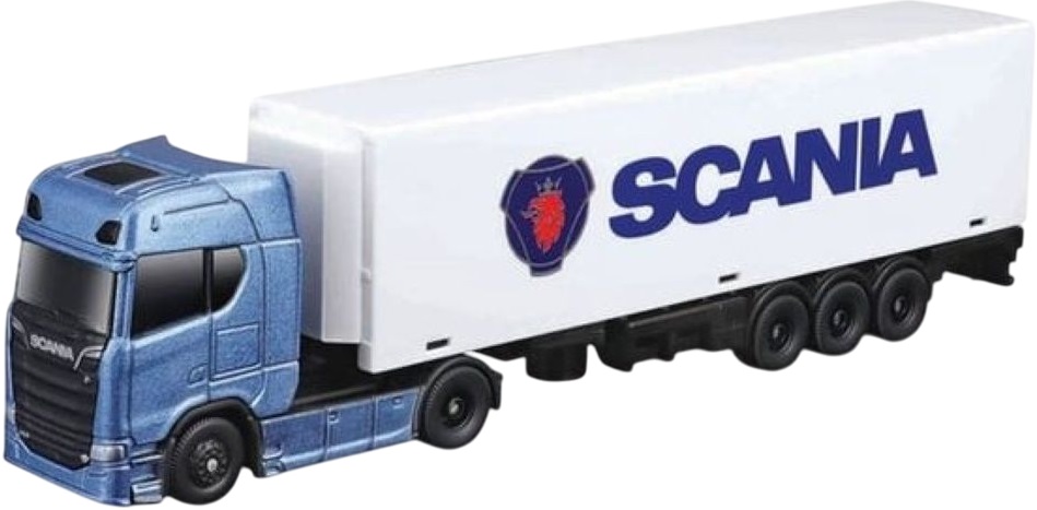 Camion metalic Maisto Mini Work Machine - Transportator de marfă