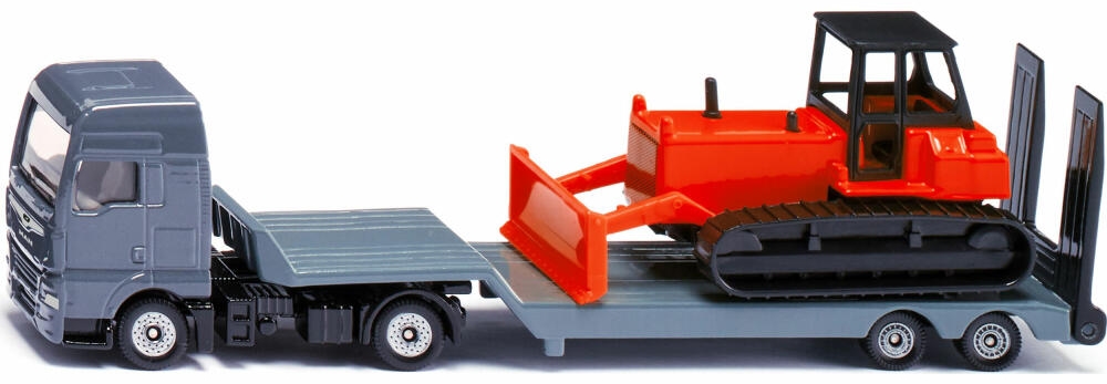 Camion metalic cu buldozer Siku - MAN, 1:87