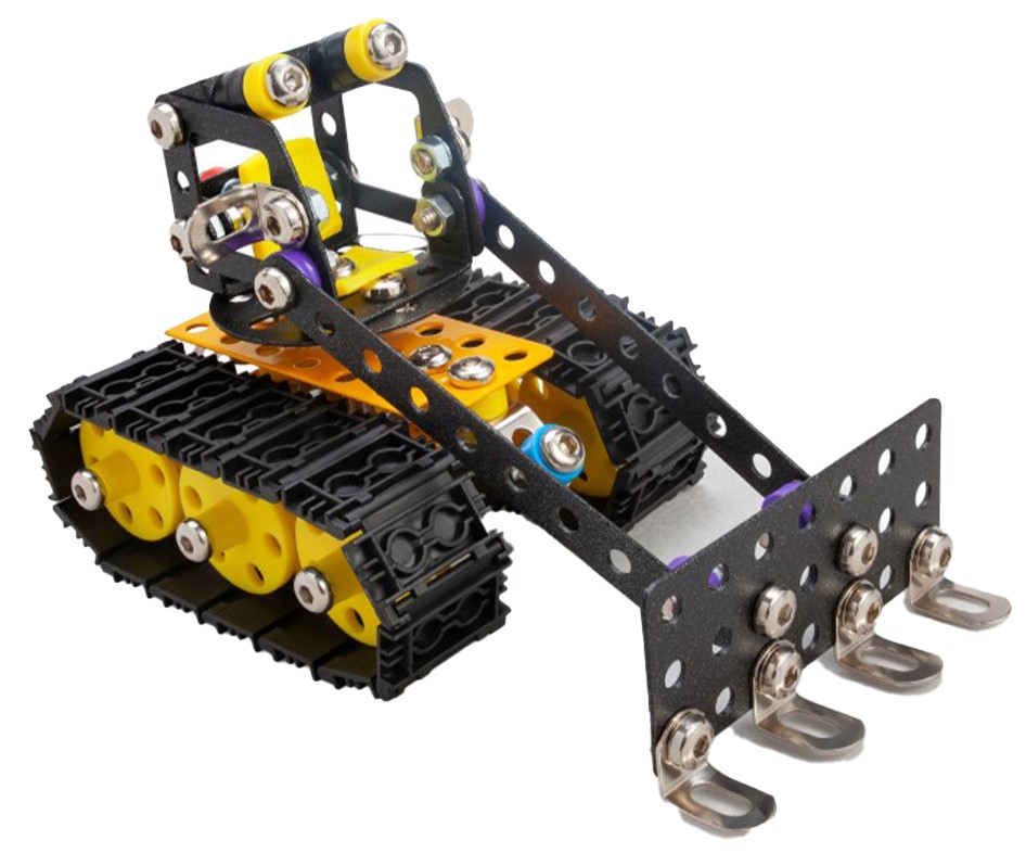 Constructor metal  Alexander - Buldozer, 216 piese