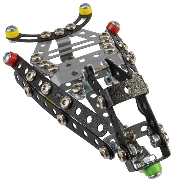 Constructor de metal  Alexander - Fighter, 153 piese