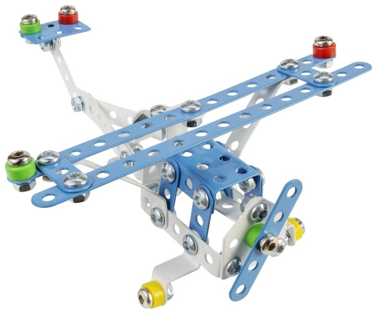 Constructor de metal  Alexander - Avion, 141 piese