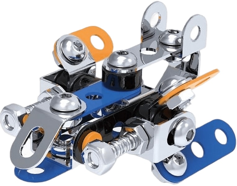 Constructor de metal Raya Toys - Magical Model, Speeder, 58 de piese