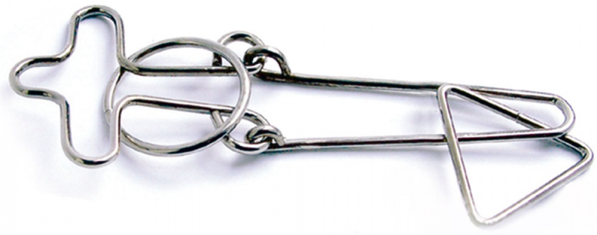Puzzle de logica metalic Eureka - Racing Wire Puzzle # 08