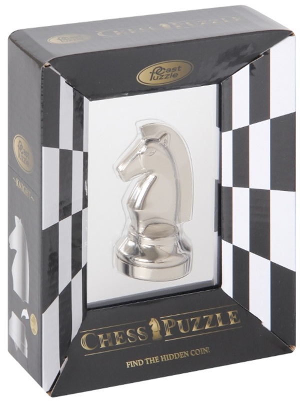 Puzzle logic metalic  Hanayama - Cast Chess Knight