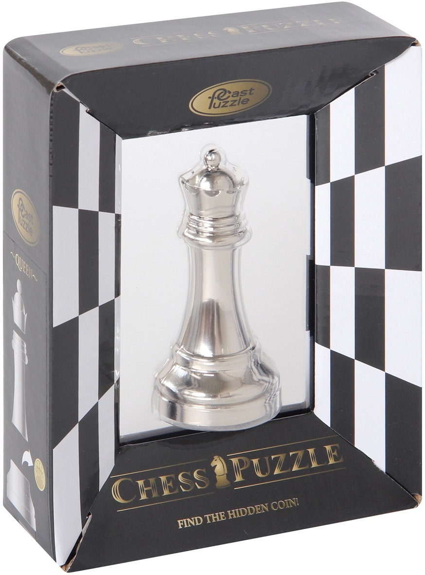 Puzzle logic metalic  Hanayama - Cast Chess Queen