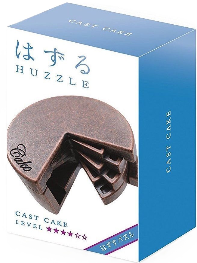 Puzzle logic metalic Hanayama - Cast Puzzle Cake Huzzle