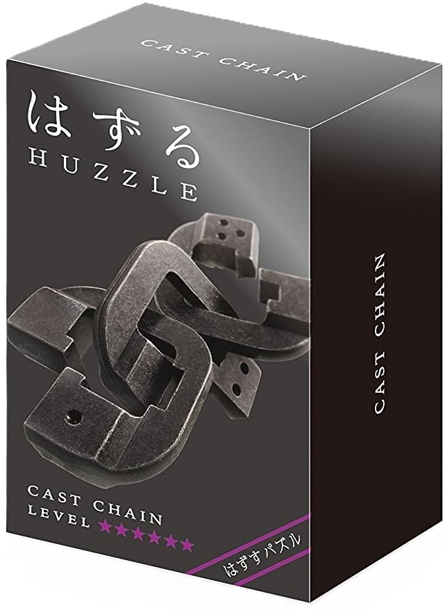 Puzzle logic metalic Hanayama - Cast Puzzle Chain Huzzle