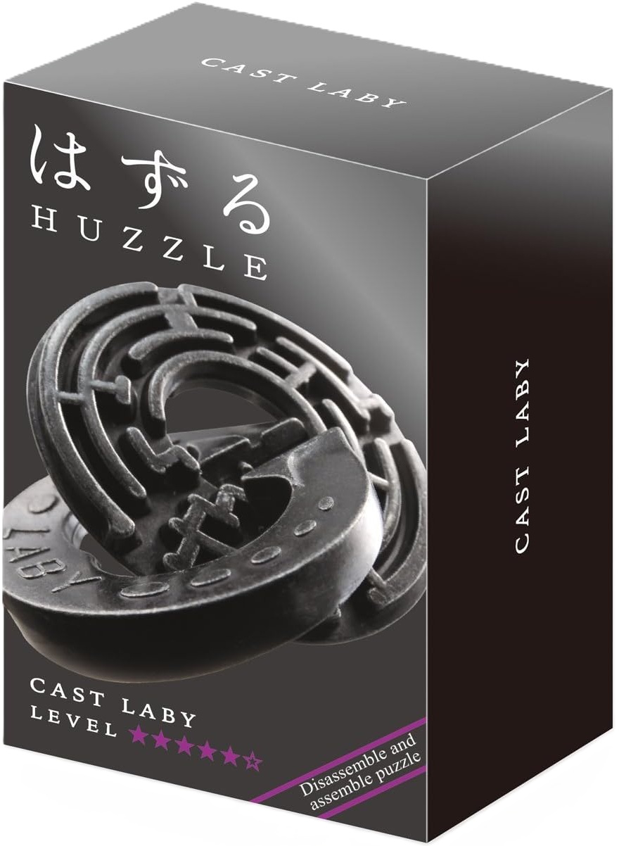 Puzzle metalic logic Hanayama - Cast Puzzle Laby Huzzle