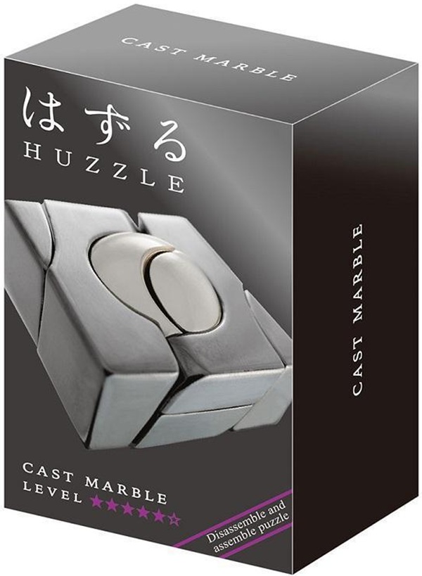 Puzzle metalic logic Hanayama - Cast Puzzle Marble Huzzle
