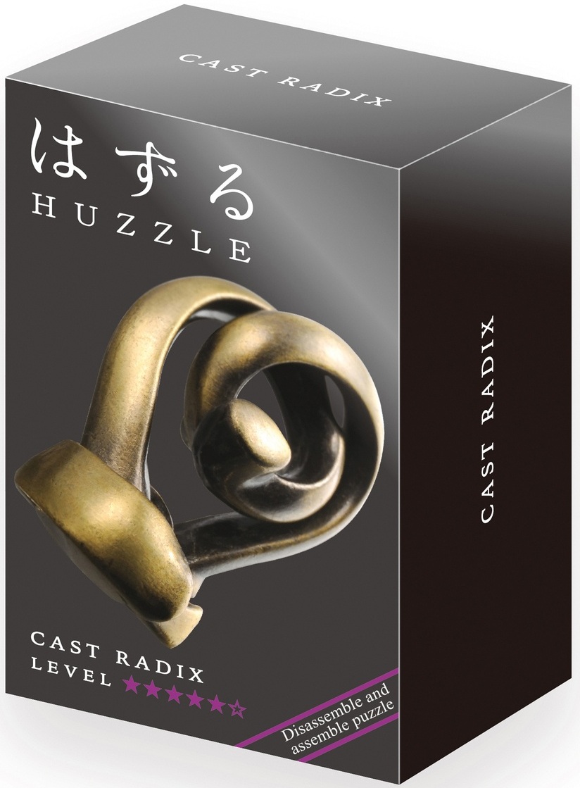 Puzzle metalic logic Hanayama - Cast Puzzle Radix Huzzle