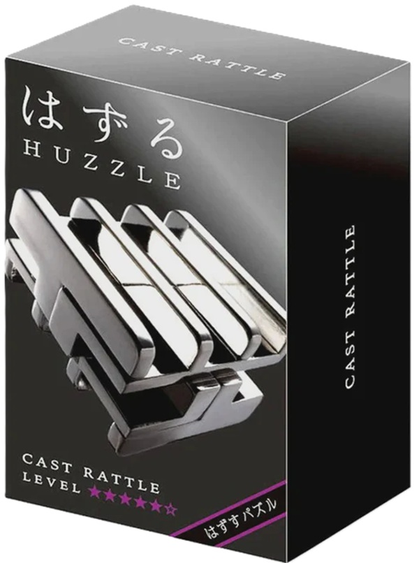 Puzzle metalic logic Hanayama - Cast Puzzle Rattle Huzzle