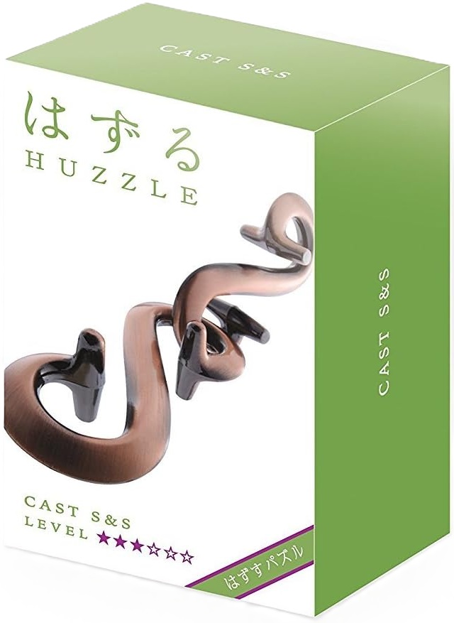 Puzzle logic metalic  Hanayama - Cast Puzzle S&amp;S Huzzle