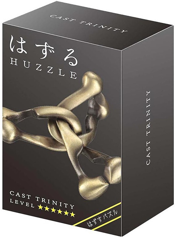 Puzzle logic metalic Hanayama - Cast Puzzle Trinity Huzzle