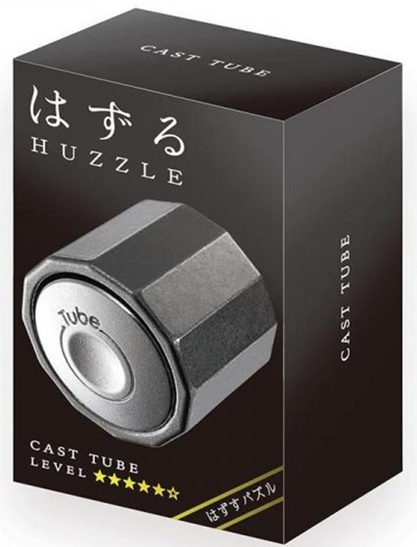 Puzzle logic metalic Hanayama - Cast Puzzle Tube Huzzle