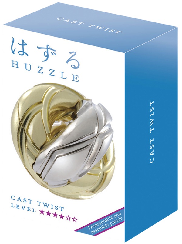 Puzzle logic metalic  Hanayama - Cast Puzzle Twist Huzzle