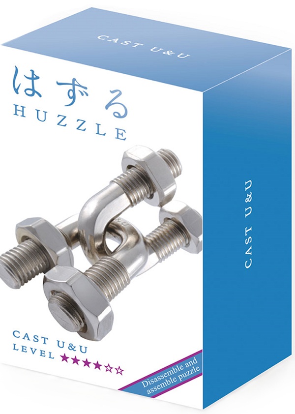 Puzzle logic metalic Hanayama - Cast Puzzle U&U Huzzle