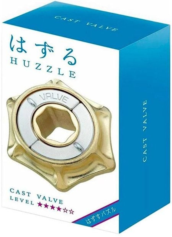 Puzzle metalic logic Hanayama - Cast Puzzle Valve Huzzle