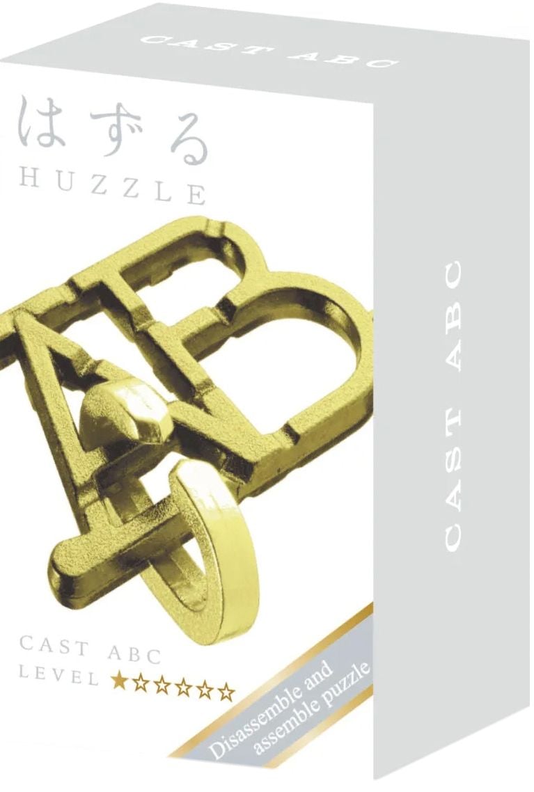 Puzzle logic metalic  Hanayama - Mini Huzzle Cast ABC