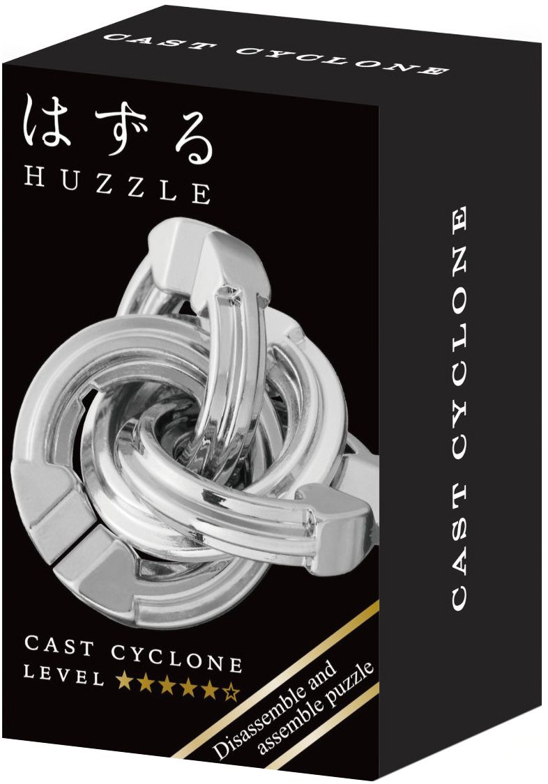 Puzzle logic metalic  Hanayama - Mini Huzzle Cast Cyclone