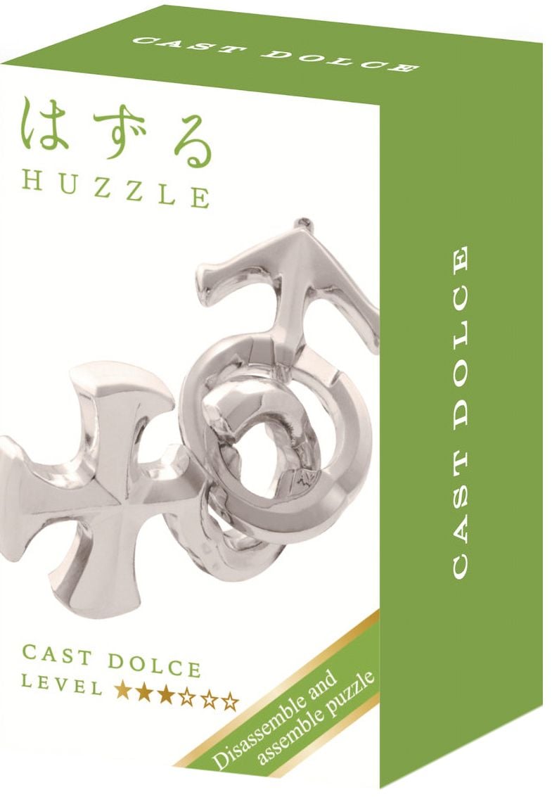 Puzzle logic metalic  Hanayama - Mini Huzzle Cast Dolce