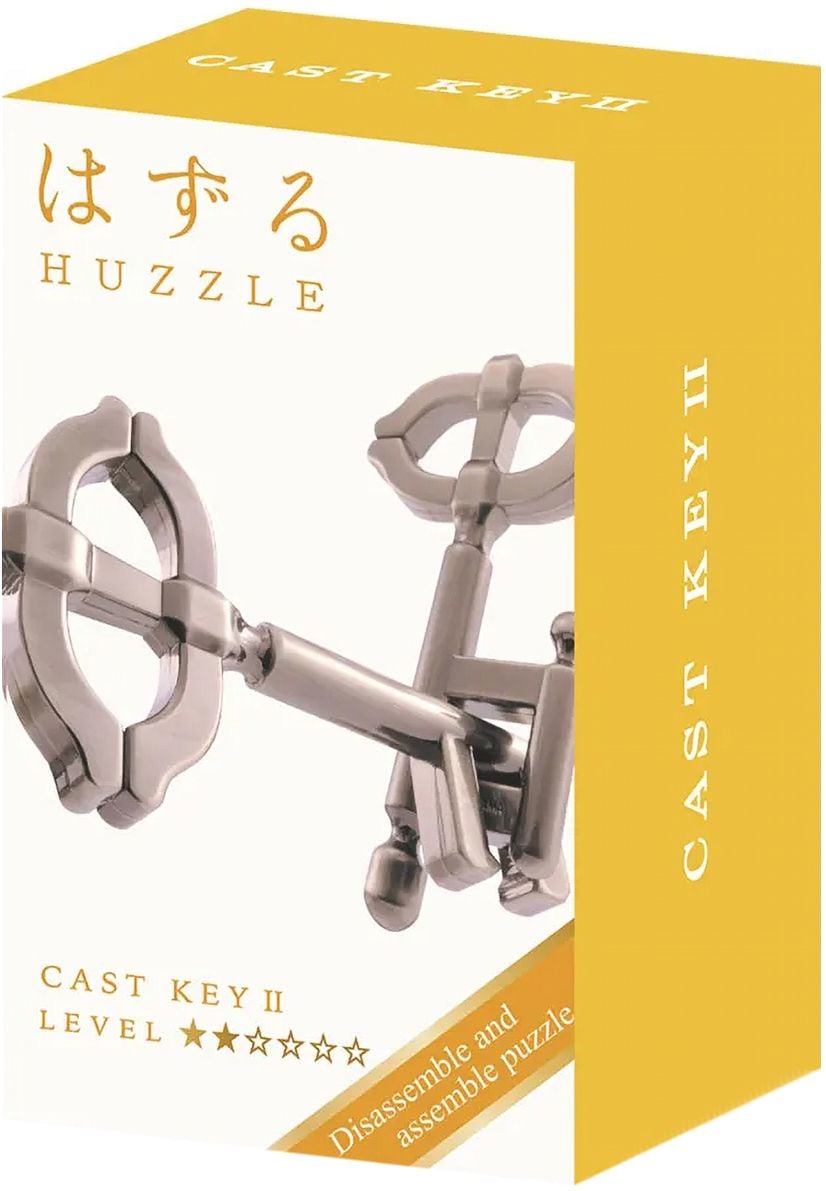 Puzzle logic metalic  Hanayama - Mini Huzzle Cast Key II