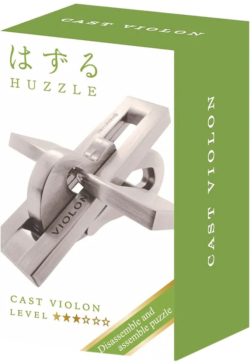 Puzzle logic metalic  Hanayama - Mini Huzzle Cast Violin