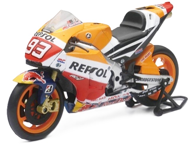 Motocicletă metalică  Newray - Honda RC213V, Mark Marquez, 1:12