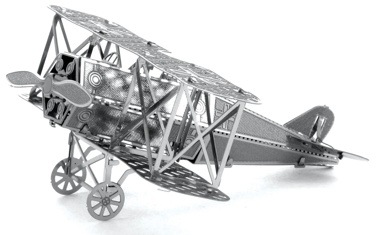 Model prefabricat metalic Metal Earth - Fokker D-VII