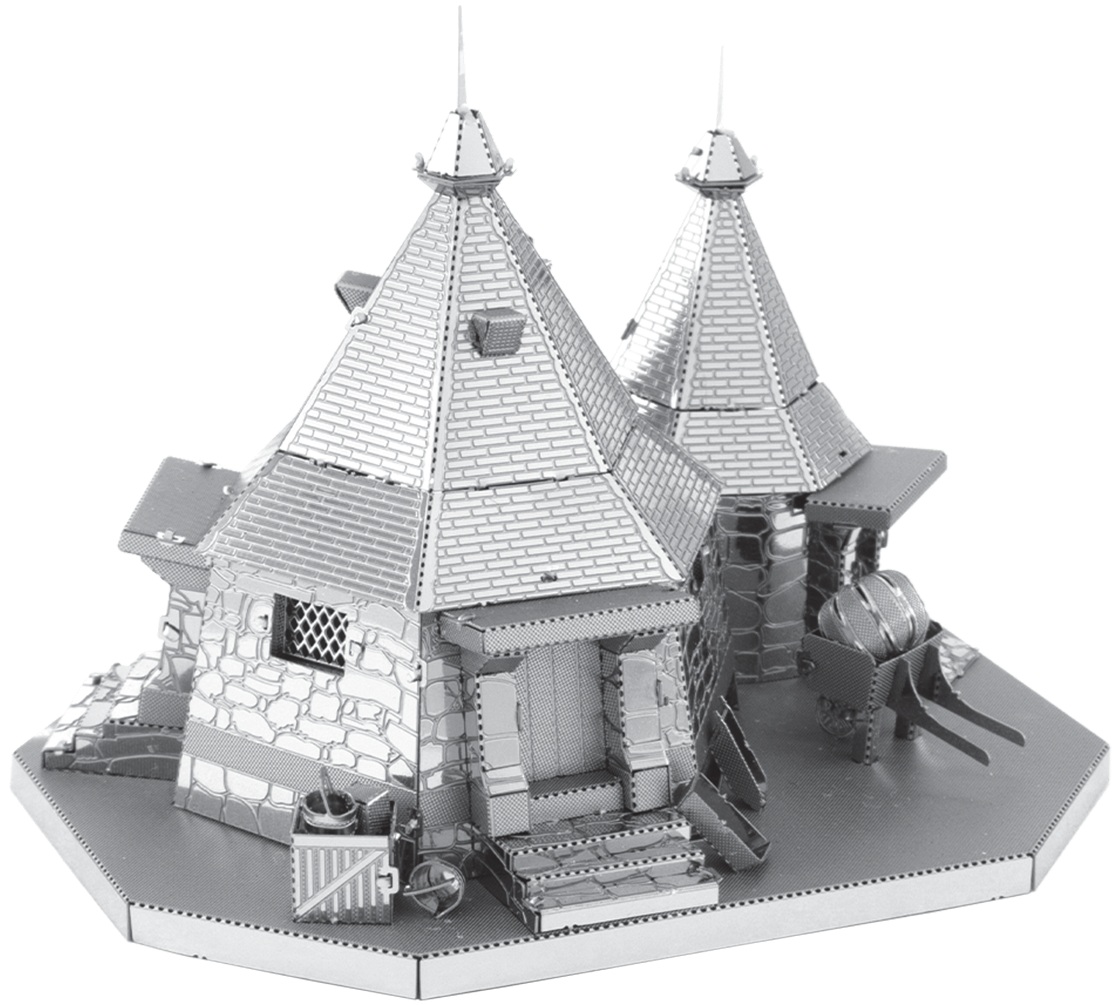 Model metalic de asamblat Metal Earth - Harry Potter: Hagrid's Hut