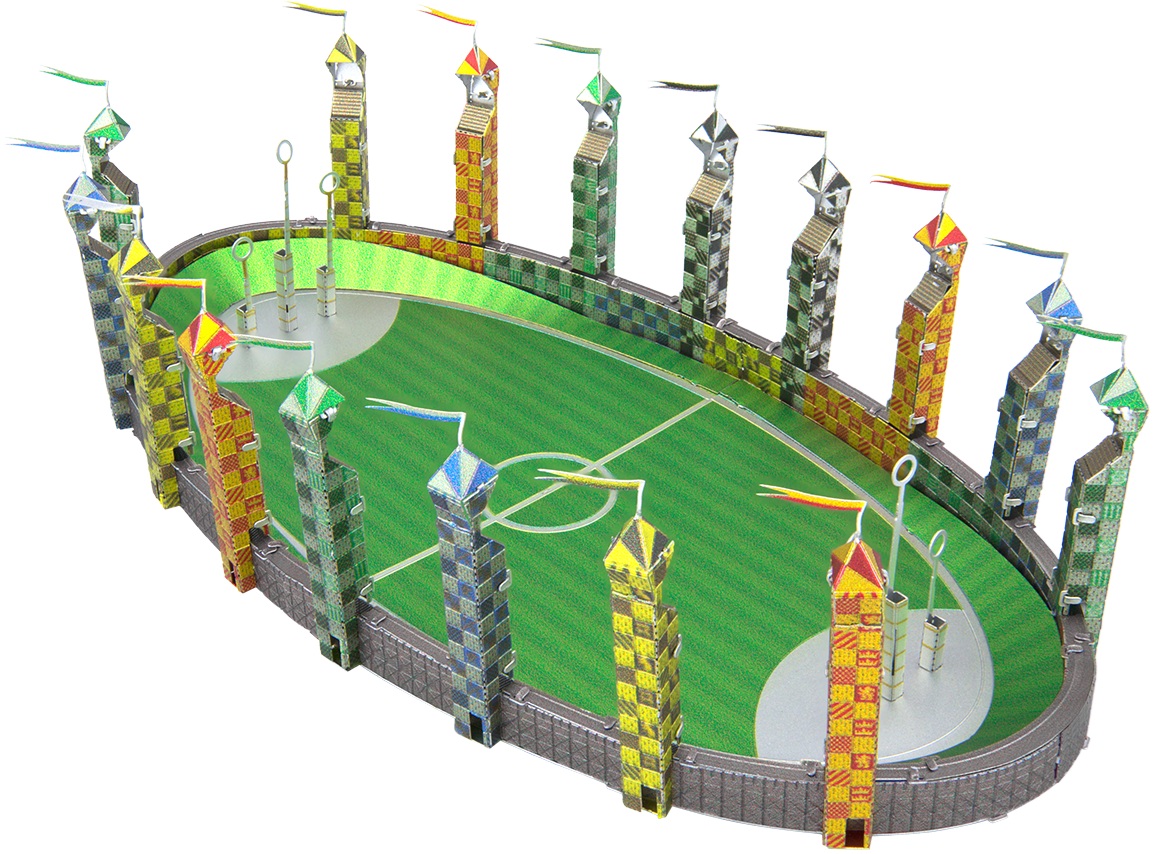 Model metalic de asamblat Metal Earth - Harry Potter: Quidditch Pitch
