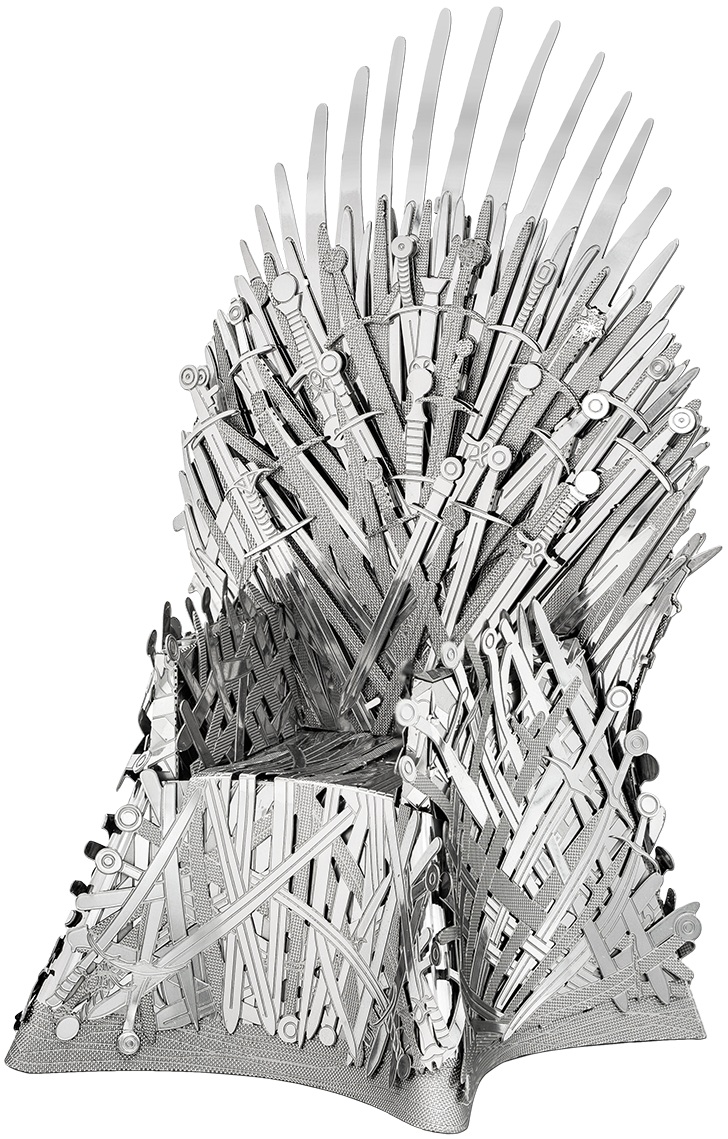 Model metalic de asamblat Metal Earth: Premium Series - Game of Thrones: Iron Throne