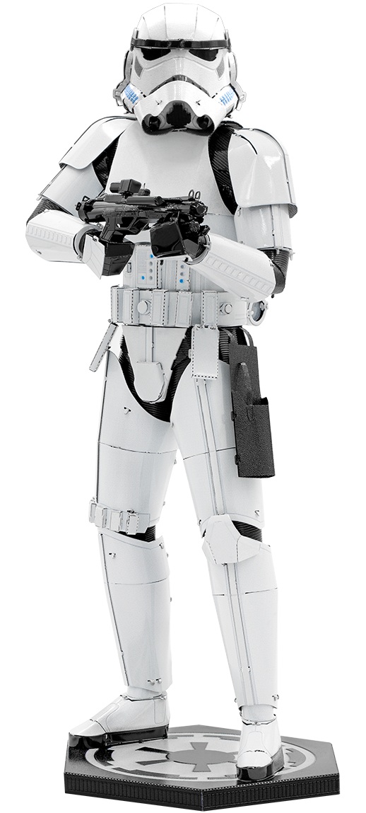 Model metalic de asamblat Metal Earth: Premium Series - Star Wars: Stormtrooper