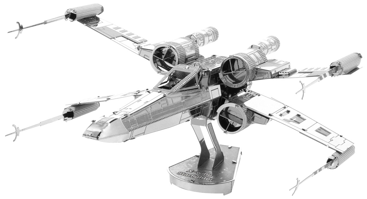 Model metalic de asamblat Metal Earth - Star Wars: X-Wing Star Fighter