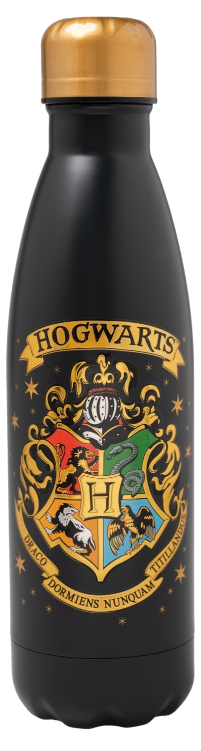 Sticlă metalică Grupo Erik Harry Potter - Hogwarts Crest, 500 ml