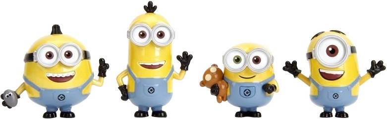 Figurină metalică  Jada Toys - Minions, 6.5 cm, sortiment