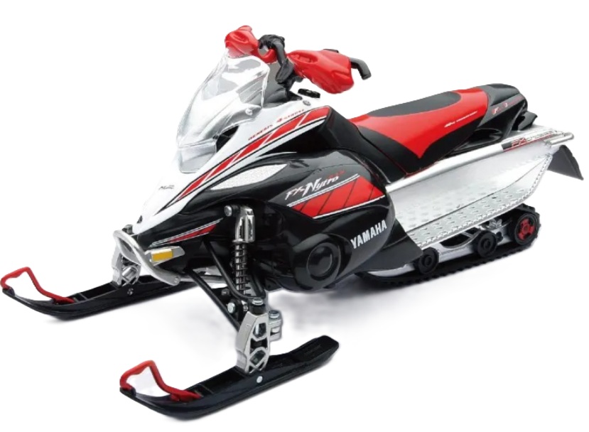 Jucărie metalică  Newray - Snowmobil Yamaha FX, 1:12