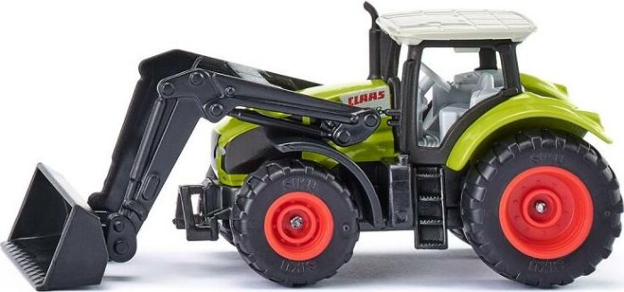Jucarie metalica Siku - Tractor cu incarcator frontal Claas