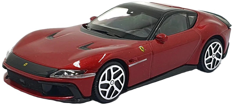 Mașină metalică Bburago - Ferrari 12Cilindri V12 830CV 2024, 1:43, roșie