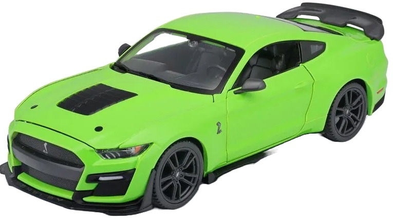 Mașinuță metalică Maisto Special Edition - Ford Mustang Shelby GT500 2020, verde, 1:24