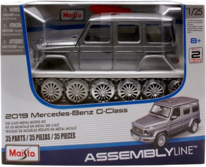 Mașină de asamblare din metal Maisto Assembly Line - 2019 Mercedes-Benz G, 1:25
