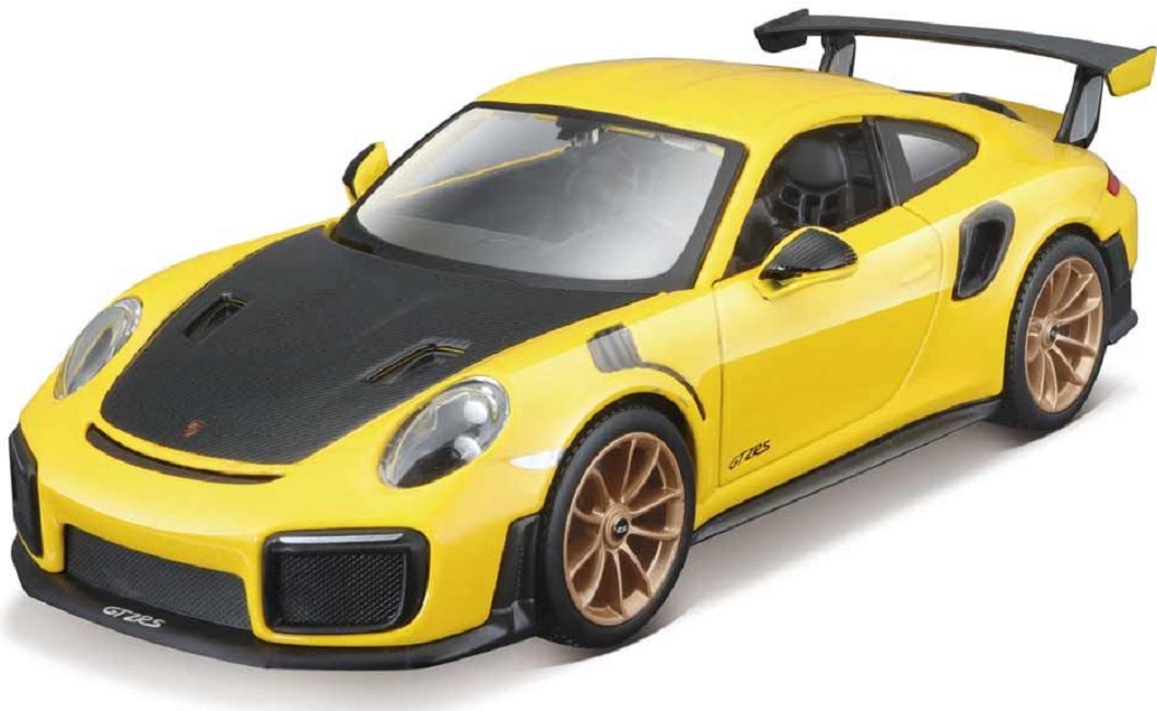 Masina metalica pentru asamblare Maisto - Porsche 911 GT2, Scara 1:24