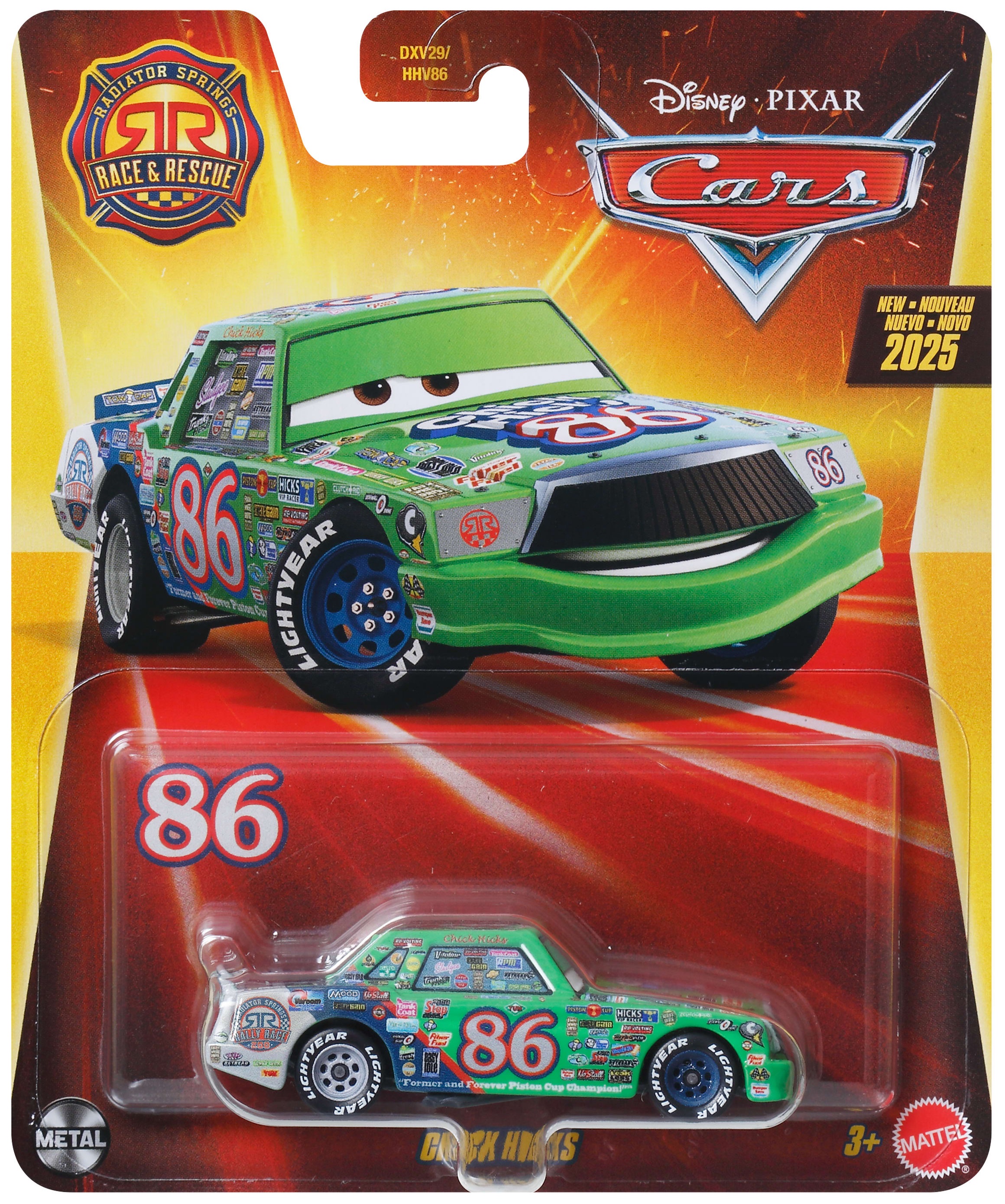 Mașinuță metalică Disney Pixar Cars Race and Rescue - Chick Hicks