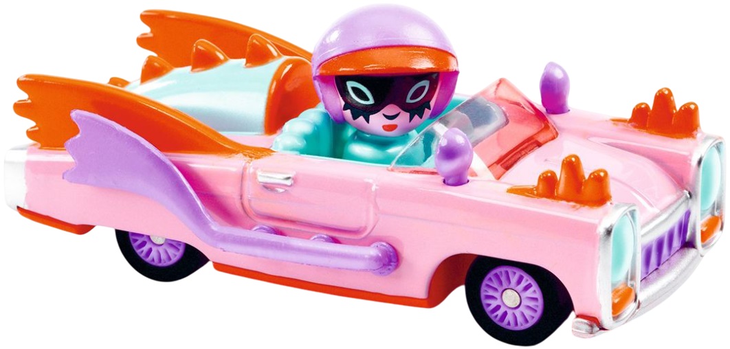 Mașinuță din metal  Djeco Crazy Motors - Pink Lady