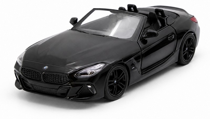 Mașină metalică Kinsmart - BMW Z4, 1:34, neagră