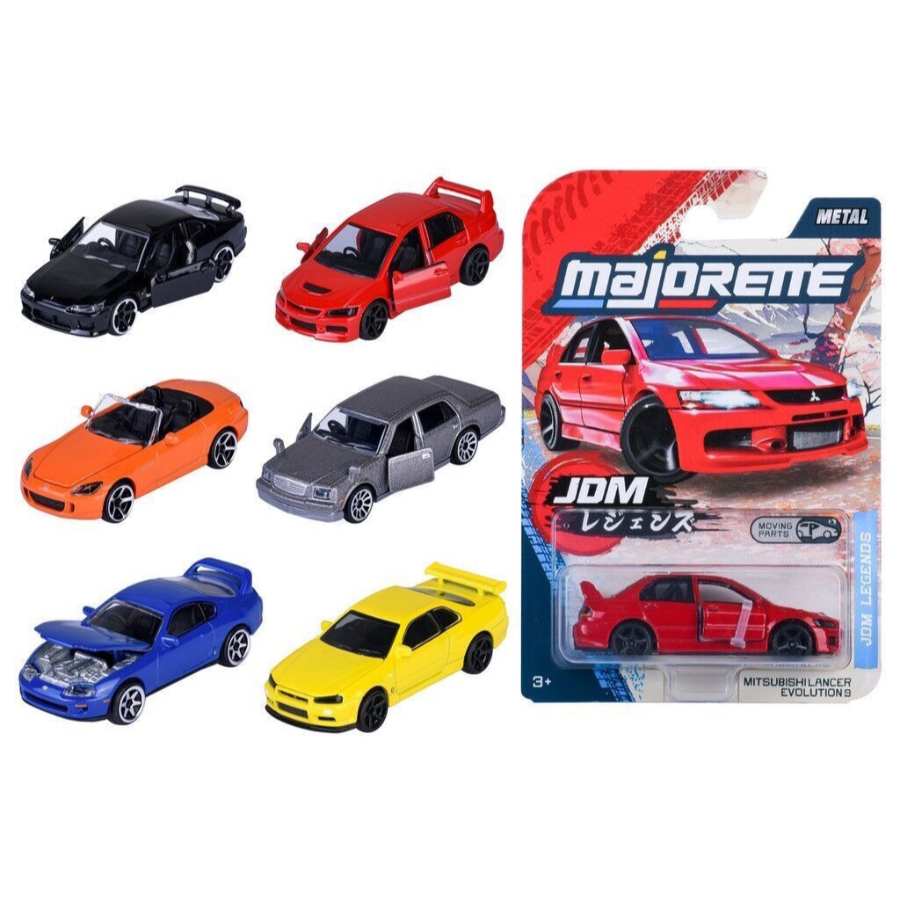 Mașinuță metalică Majorette - Japan Series, 1:64, sortiment
